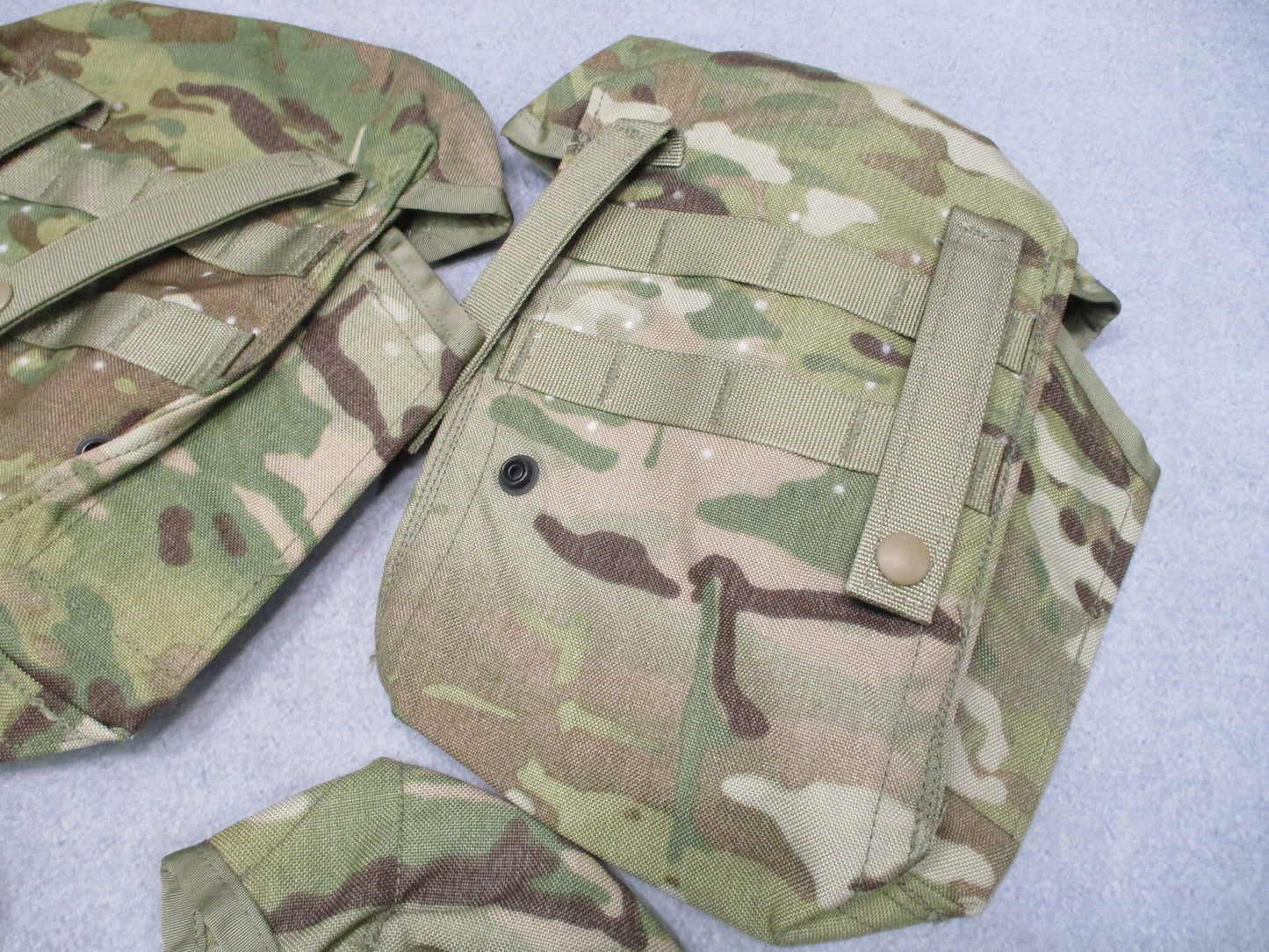 MOLLE II Saw Gunner Pocket Set 4pc MultiCam 100/200 Round Utility Pouches
