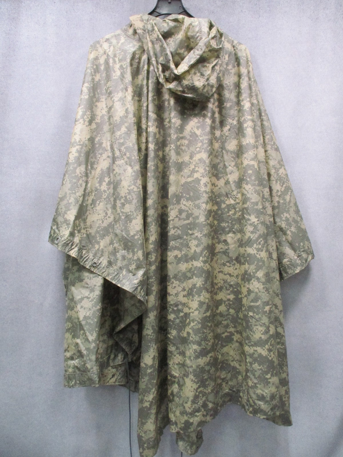US Army ORC Industries Multipurpose Rain Poncho Wet Weather ACU Digital UCP