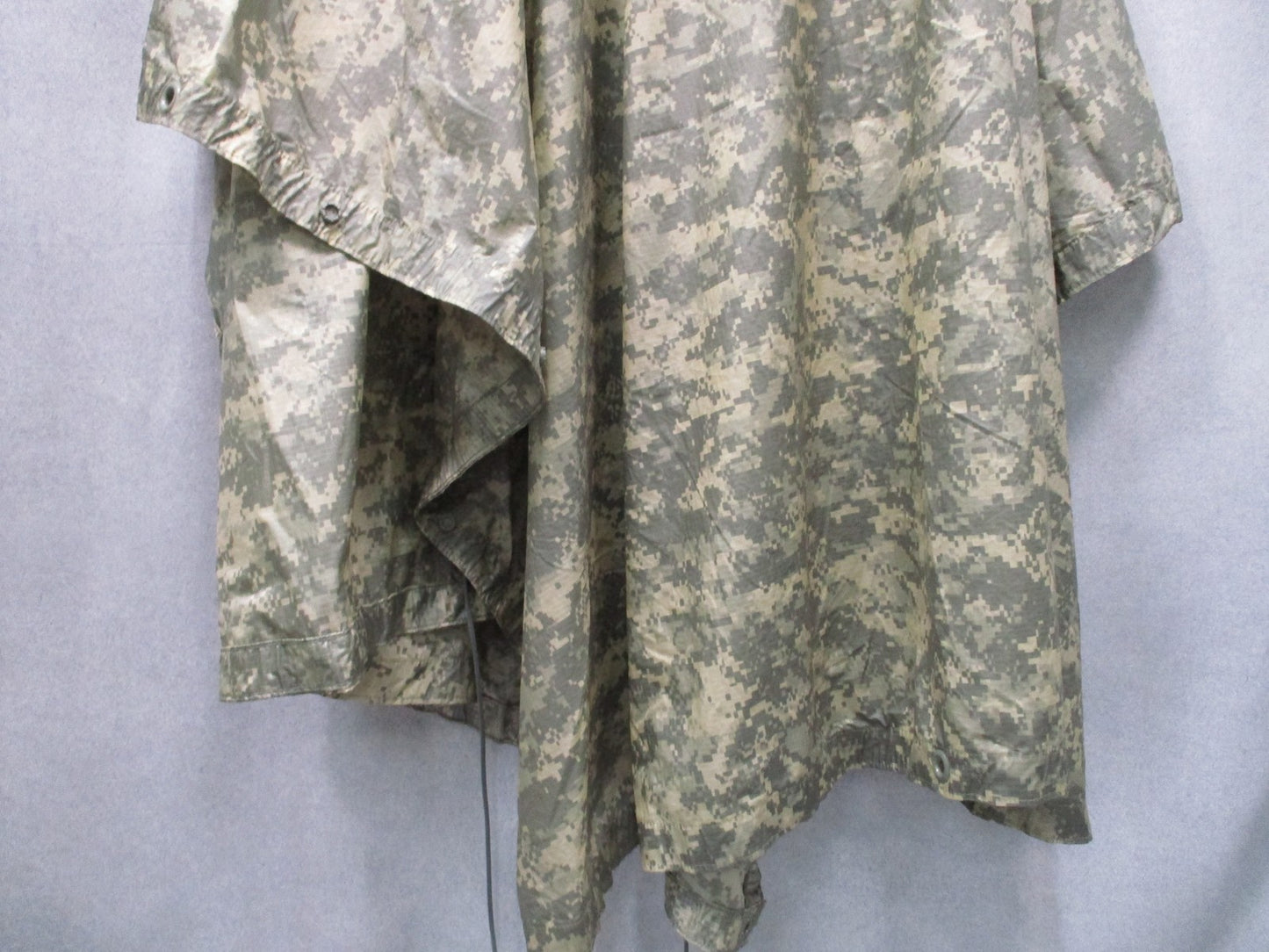 US Army ORC Industries Multipurpose Rain Poncho Wet Weather ACU Digital UCP