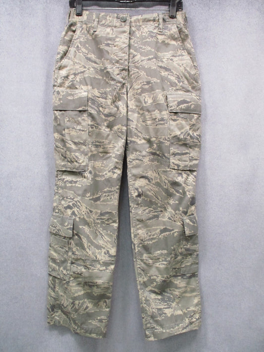 US Air Force ABU Utility Trousers Woman's Size 10 XS Camo Cargo Pants