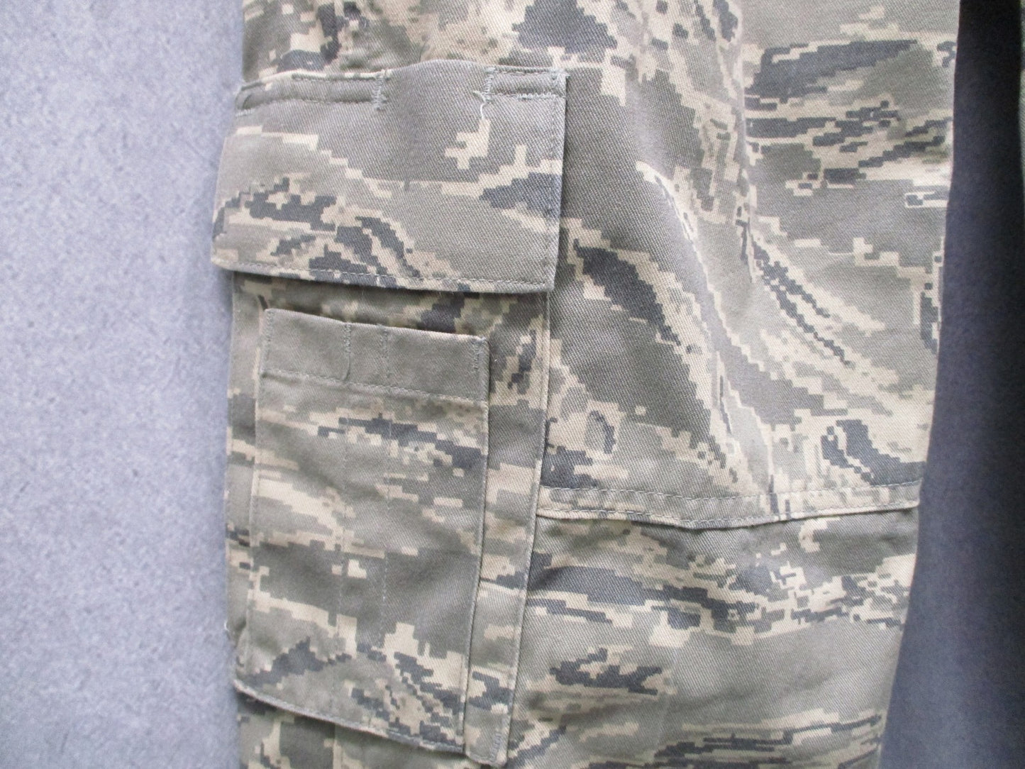 US Air Force ABU Utility Trousers Woman's Size 10 XS Camo Cargo Pants