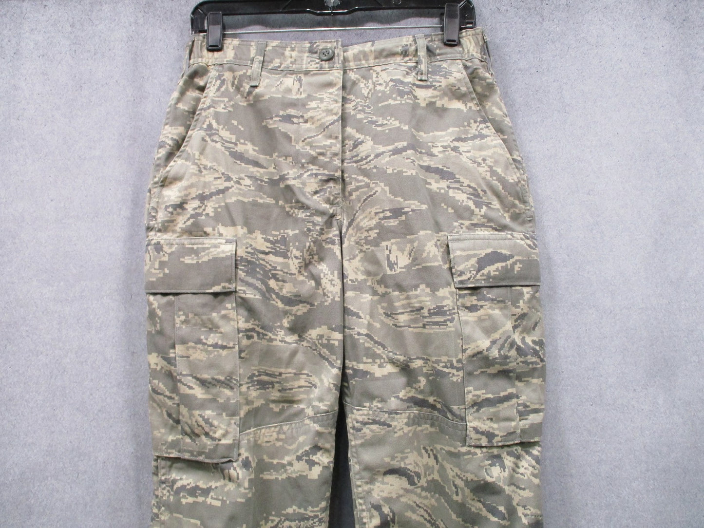 US Air Force ABU Utility Trousers Woman's Size 10 XS Camo Cargo Pants