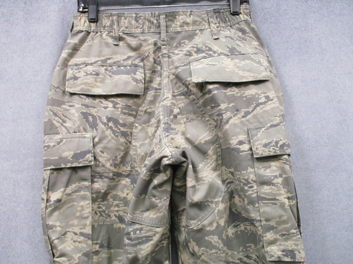 US Air Force ABU Utility Trousers Woman's Size 10 XS Camo Cargo Pants