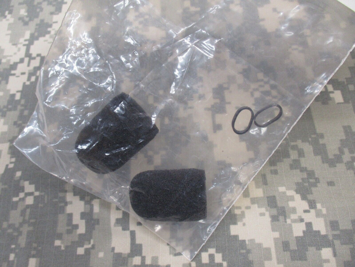 (2) PACK 3M PELTOR COMTAC REPLACEMENT BOOM MIC WINDSCREEN FOAM COVER