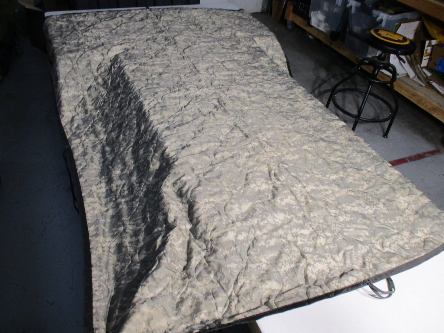 Army Digital Camo Sleeping Bag Liner 1st Medical Brigade 150cm x 210cm Polyester