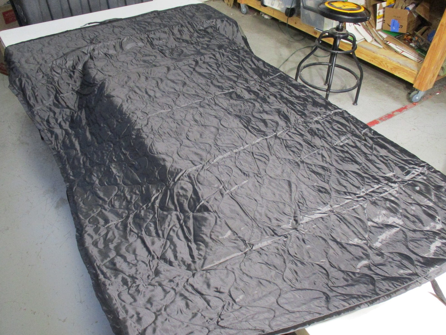 New Fox Outdoor Products Wet Weather Poncho Liner Black Rip-stop Blanket