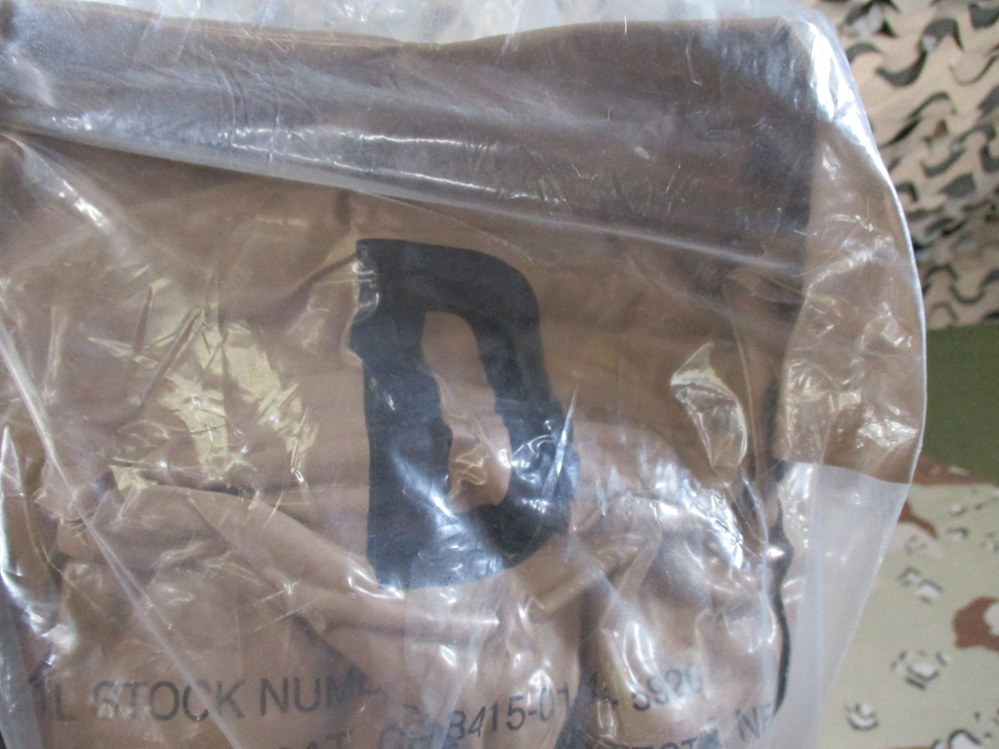 New US Military JSLIST Chemical Protective Coat Desert Camo Medium Regular 5926