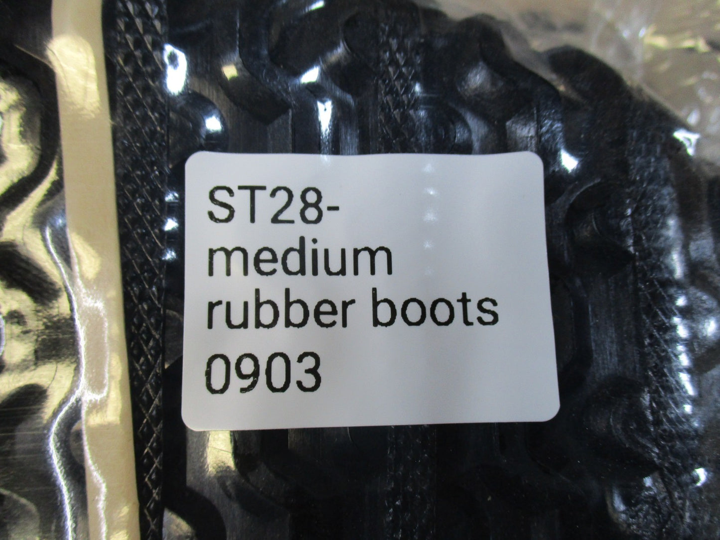 New AirBoss Defense Lightweight CBRN Overboots Size Medium Military Surplus