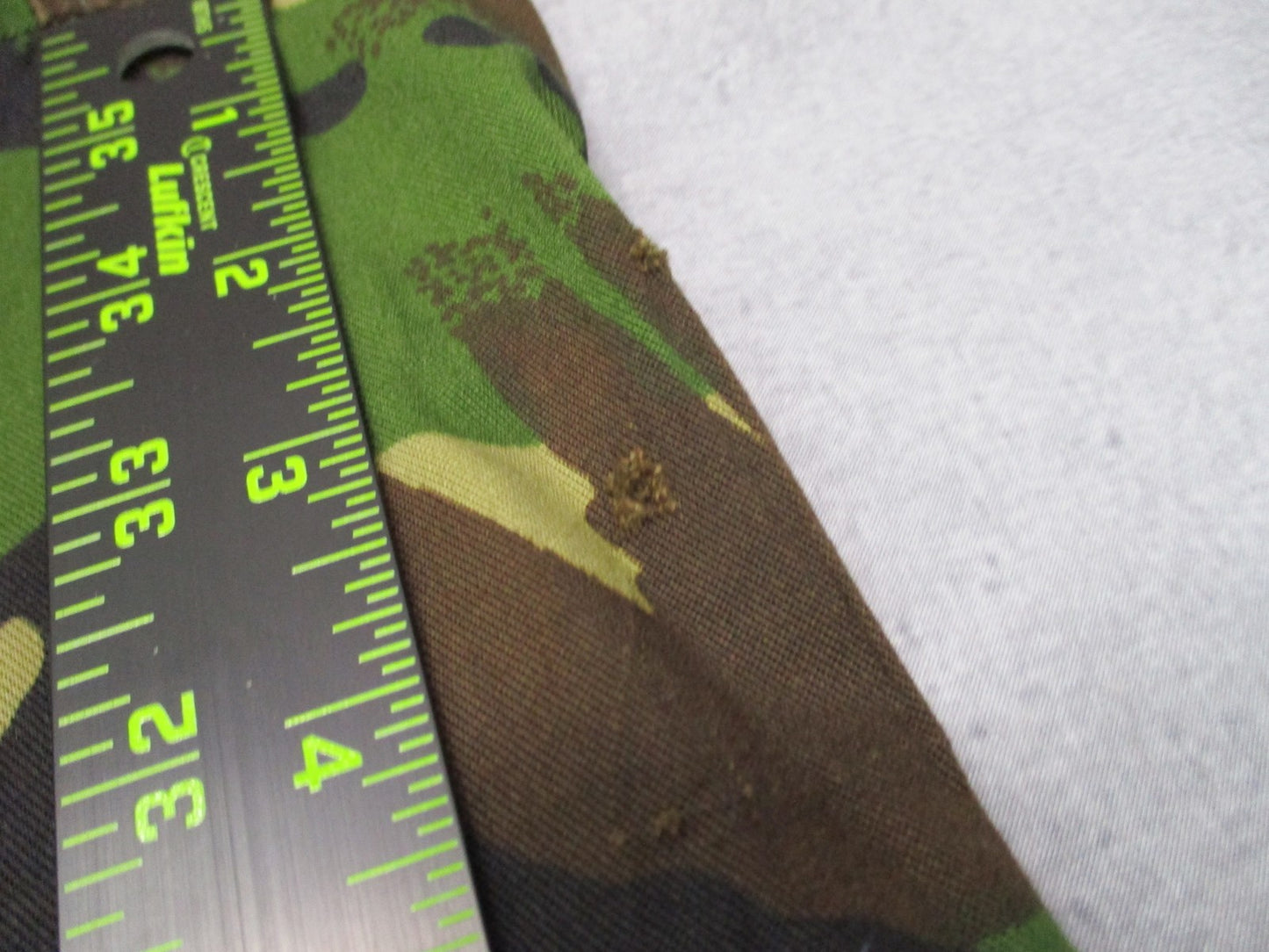 British Army DPM Combat Jacket Large Long Woodland Camo Field Shirt 8090/0515