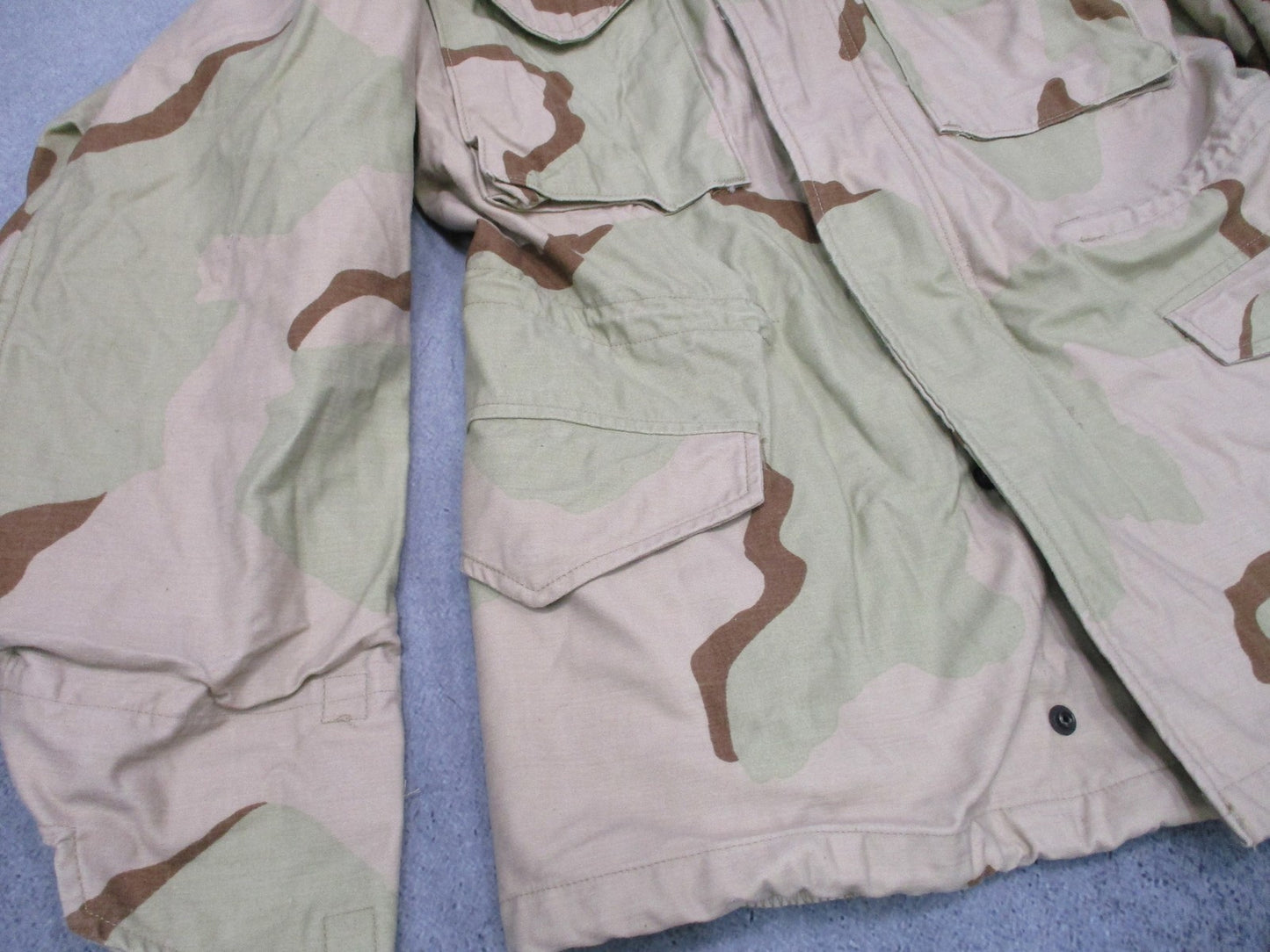 US Military M-65 Field Jacket Desert Camo Cold Weather Coat Small Regular DCU