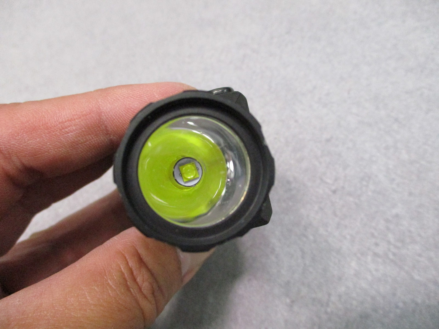 VISM VAPTF Tactical LED Pistol Flashlight with Strobe - Black Anodized Aluminum