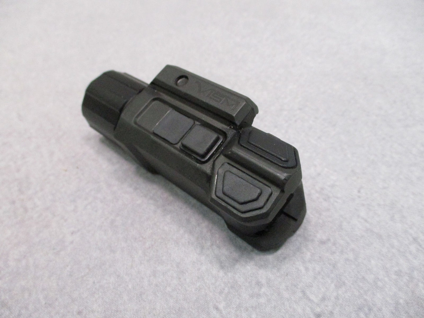 VISM VAPTF Tactical LED Pistol Flashlight with Strobe - Black Anodized Aluminum
