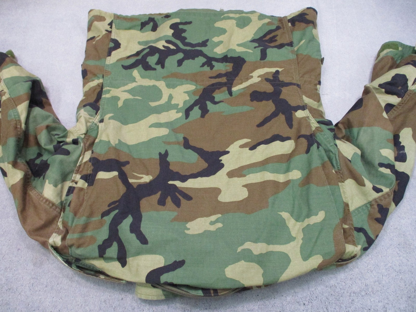 Vintage Propper US Military M-65 Field Coat Woodland Camo Large Regular