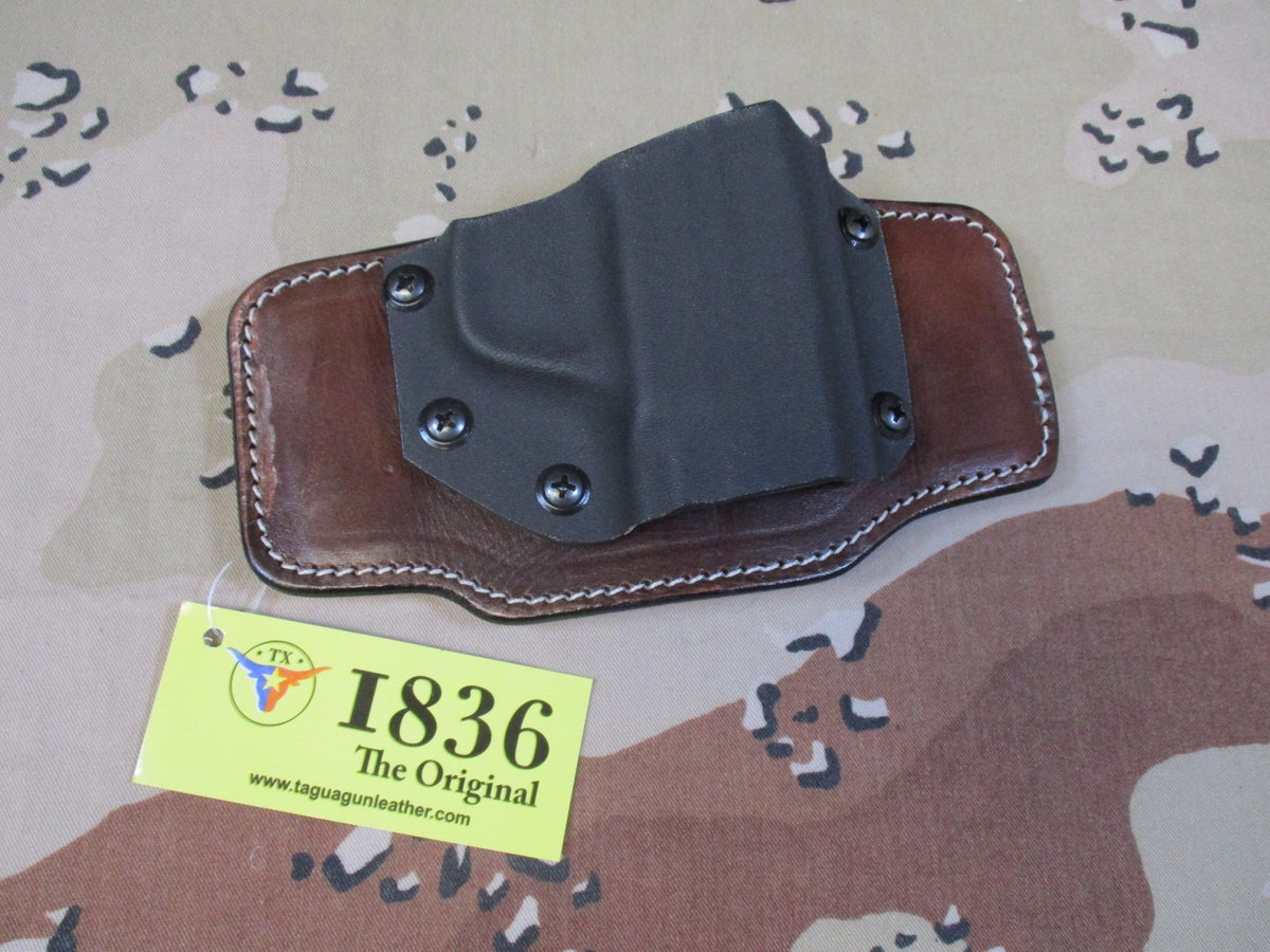1836 Tagua Gunleather Hybrid OWB Holster for S&W Shield .45 Right Hand New