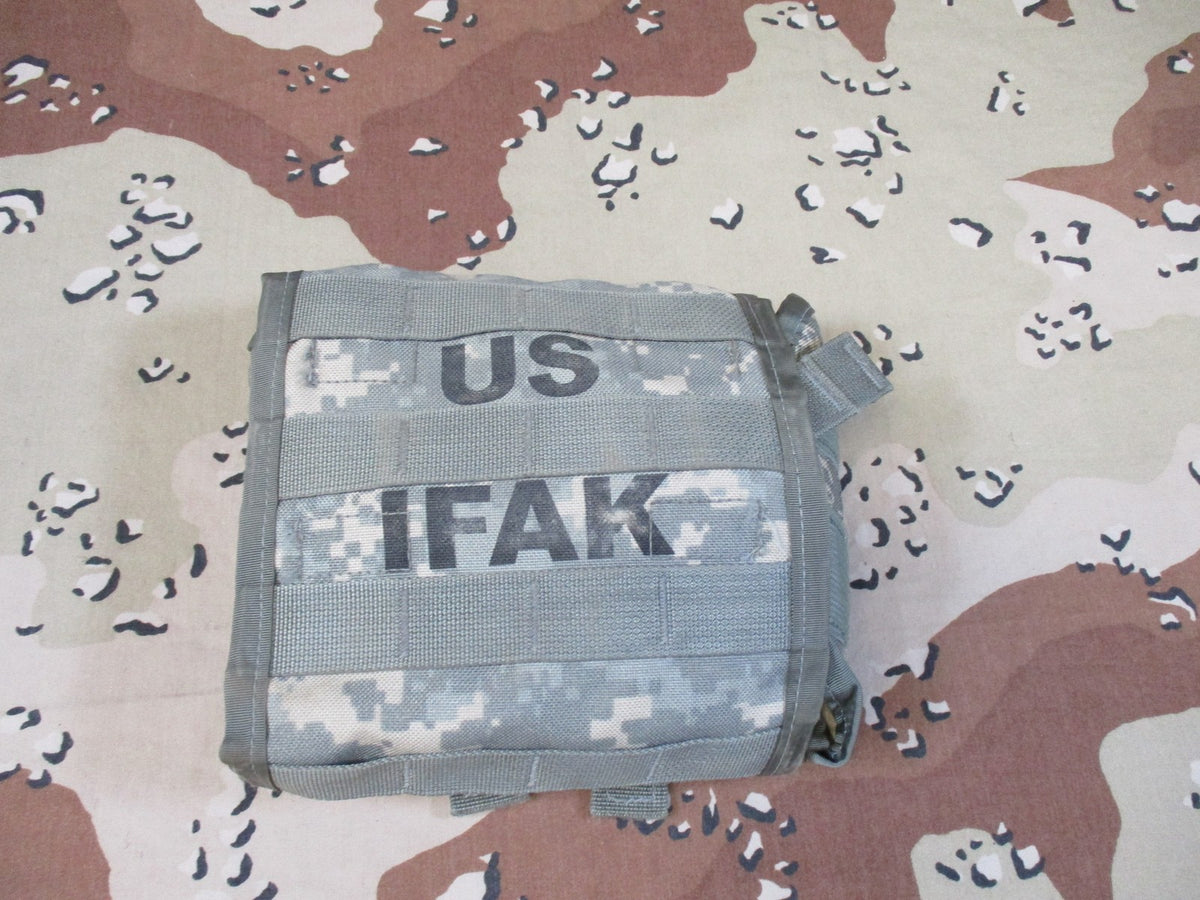 US Military IFAK II First Aid Kit Pouch UCP Camo MOLLE Insert Included