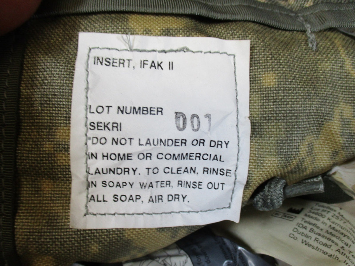 US Military IFAK II First Aid Kit Pouch UCP Camo MOLLE Insert Included