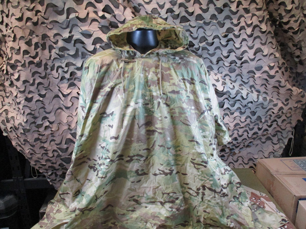 OCP poncho army surplus shelter rain gear multicam US made?