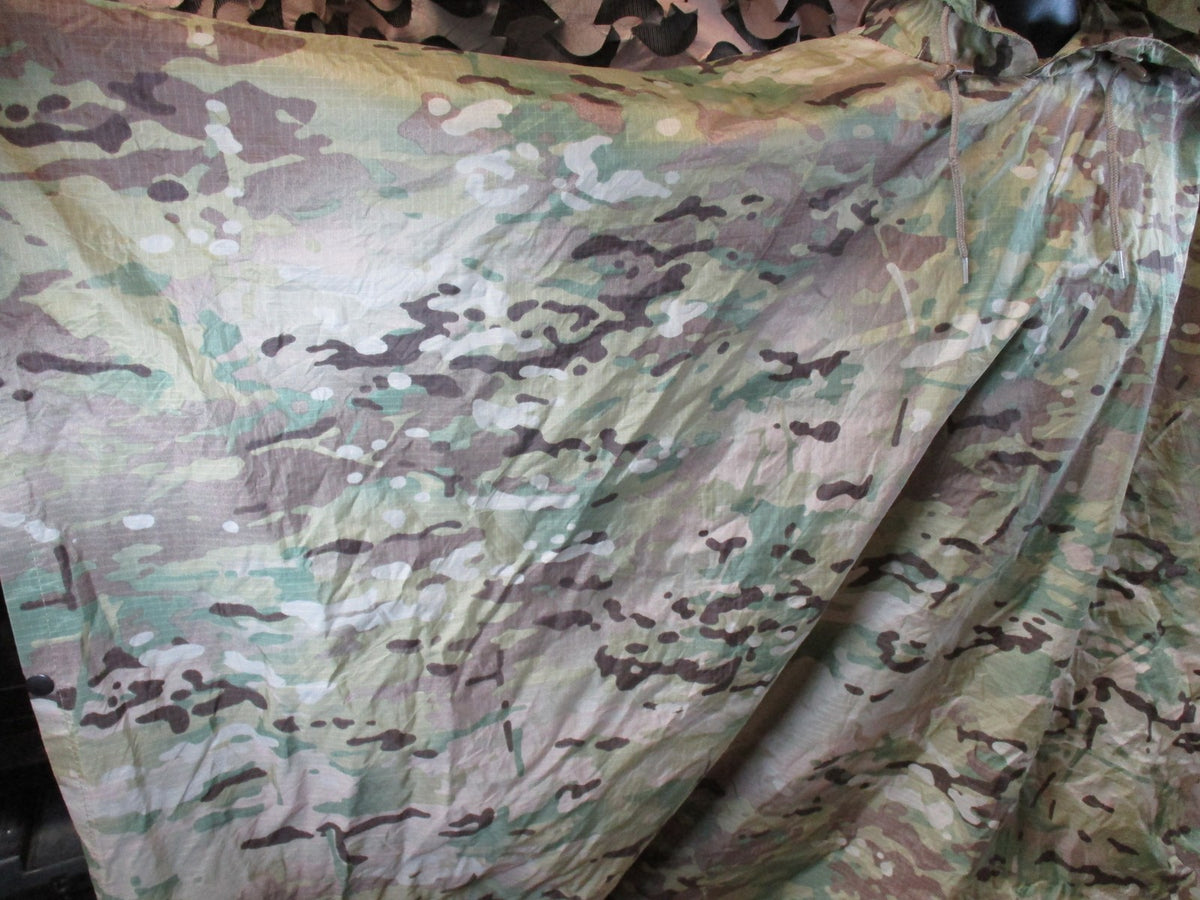 OCP poncho army surplus shelter rain gear multicam US made?