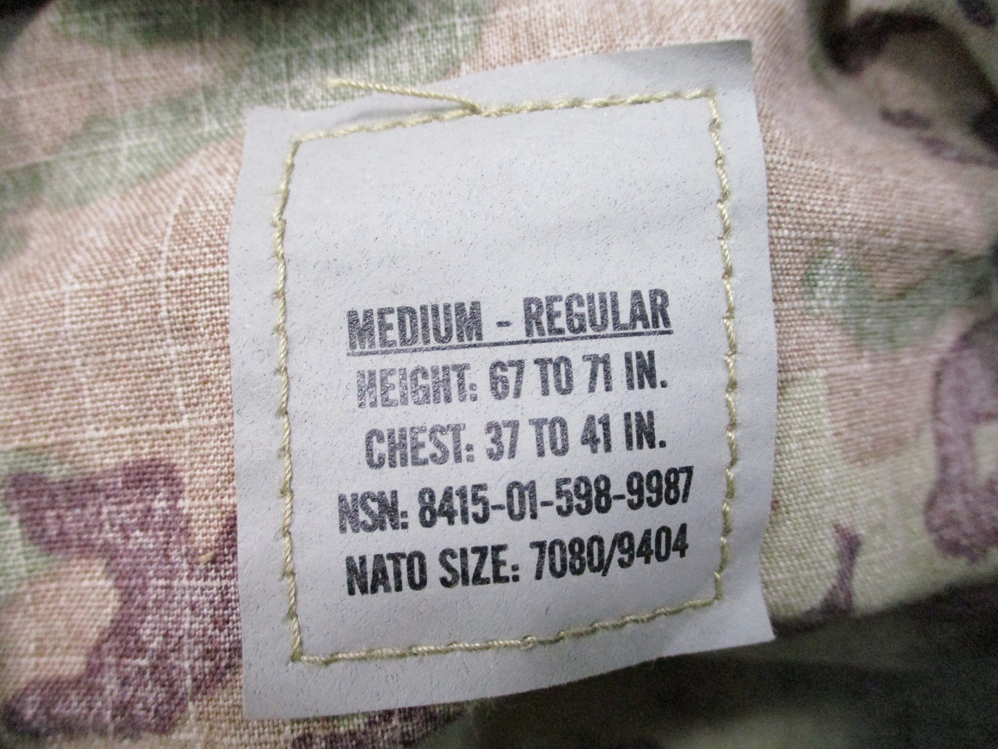 USGI OCP Scorpion W2 ACU Uniform Set FR Medium Regular MR