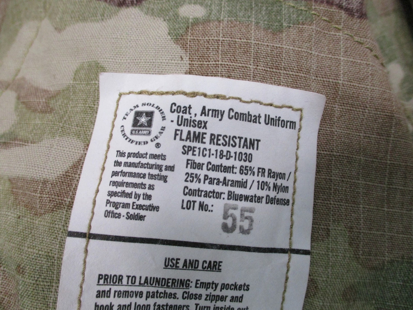 USGI OCP Scorpion W2 ACU Uniform Set FR Medium Regular MR