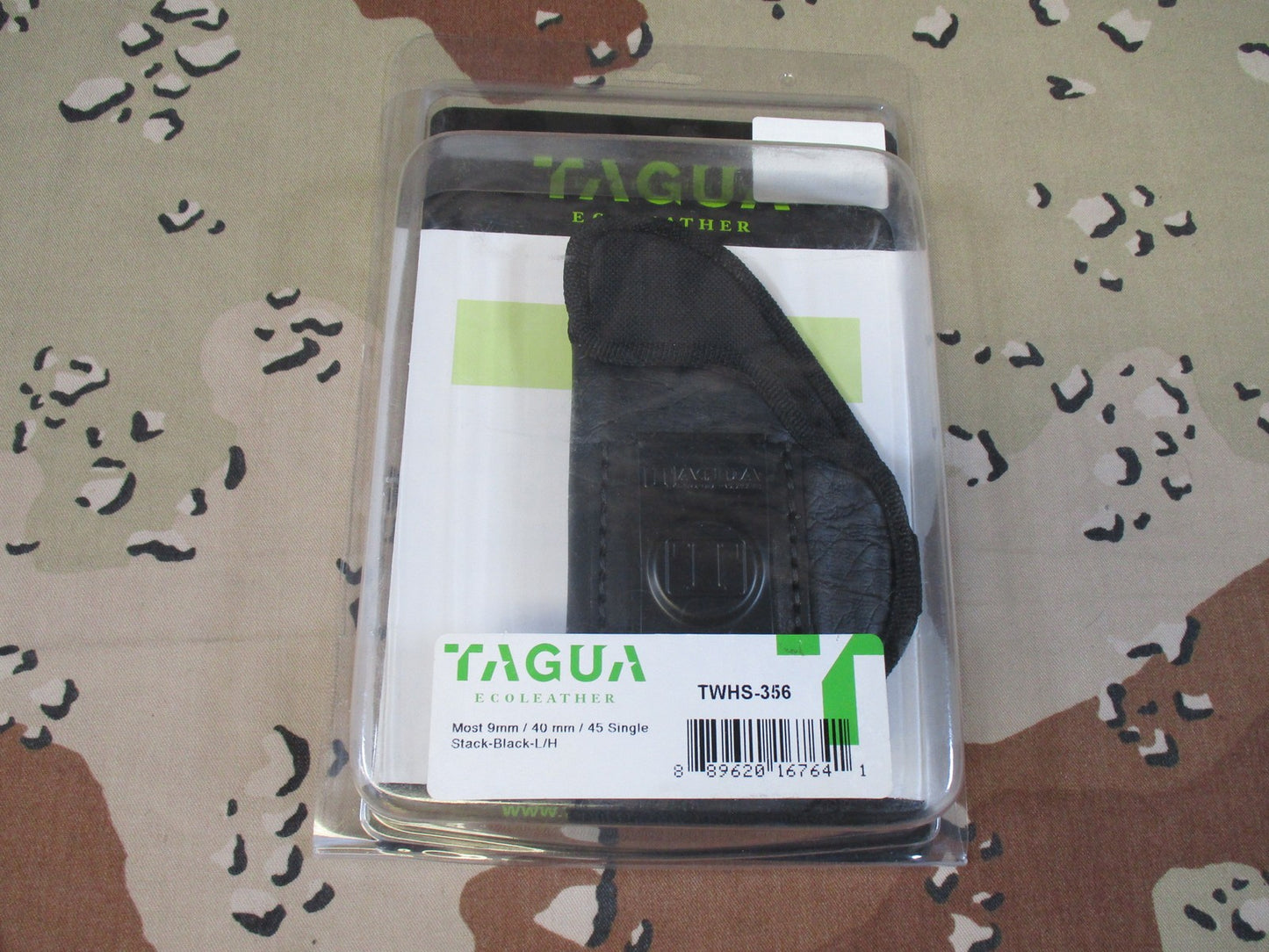 Tagua IWB Holster for Most 9mm .40 .45 Single Stack Pistols Black New left hand