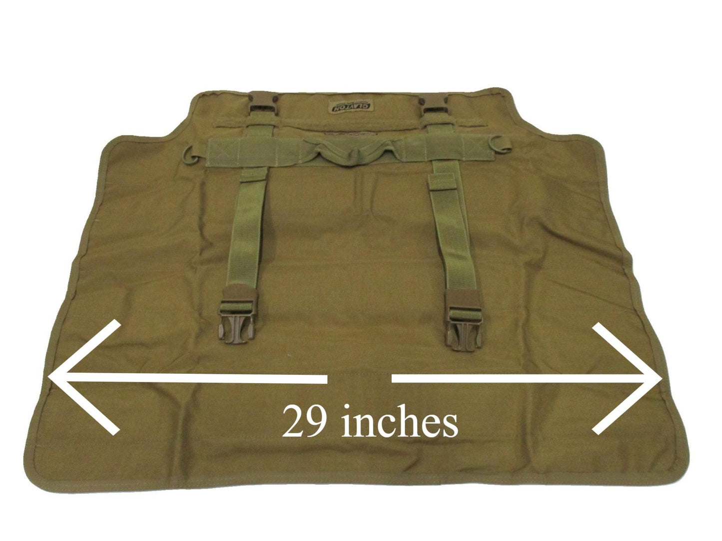 USGI MILITARY MECHANICS TOOL ROLL CLAYTON HEAVY DUTY STORAGE ORGANIZER COYOTE🔥