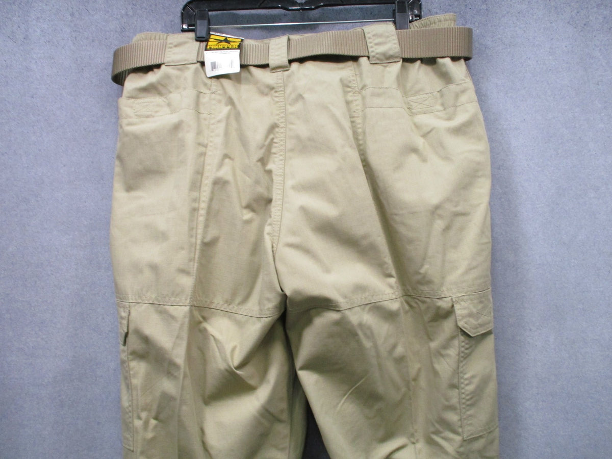 New Propper Men's Lightweight Tactical Trousers Khaki 40x34 With Free Belt