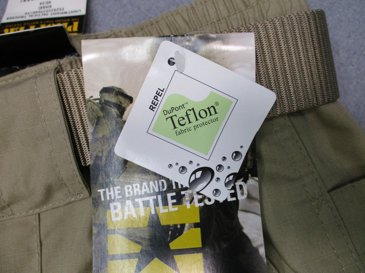 New Propper Men's Lightweight Tactical Trousers Khaki 40x34 With Free Belt