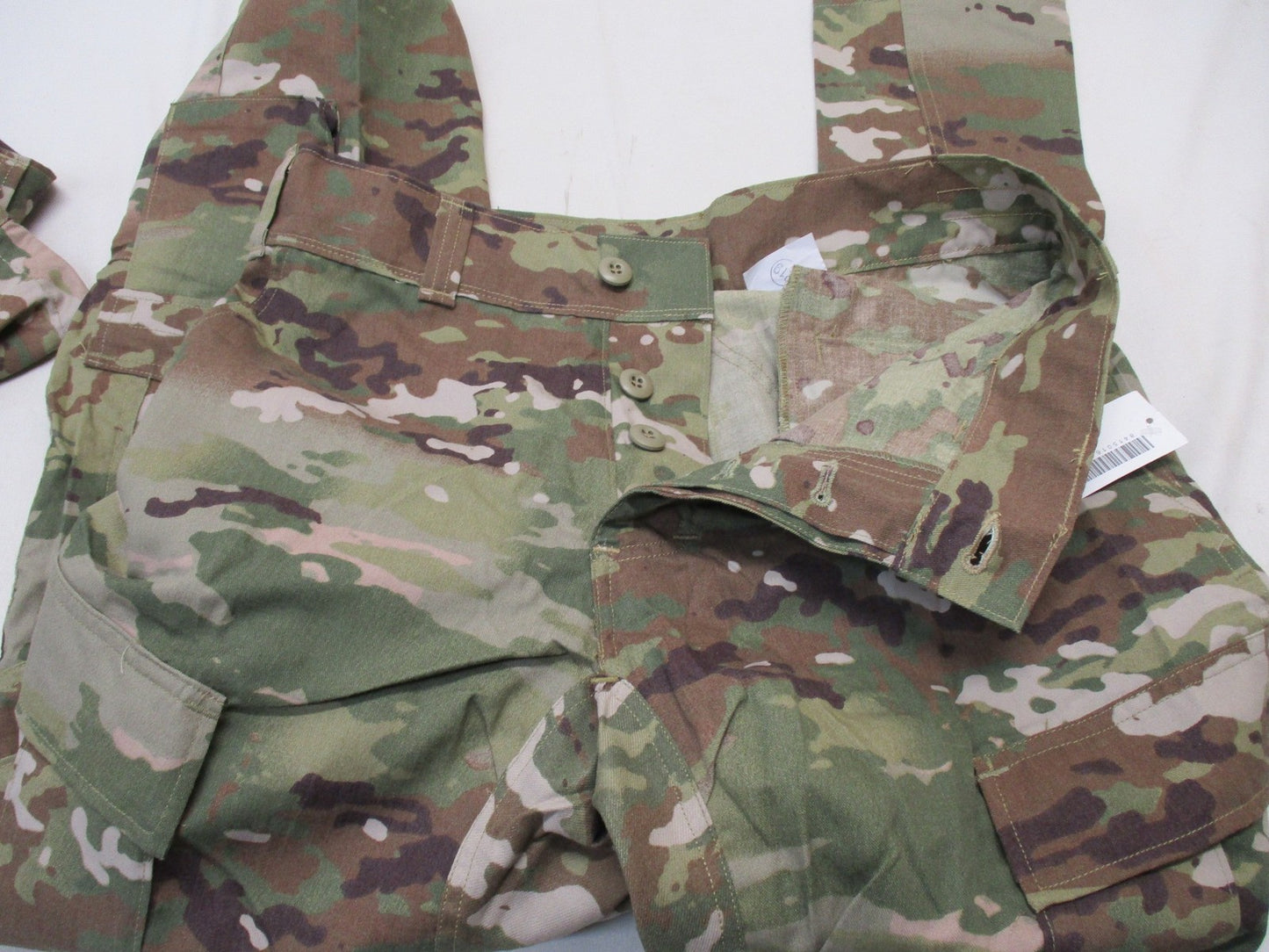 NEW ARMY ADVANCED COMBAT PANTS W/ CRYE KNEE PAD SLOTS LARGE/REGULAR SCORPION OCP