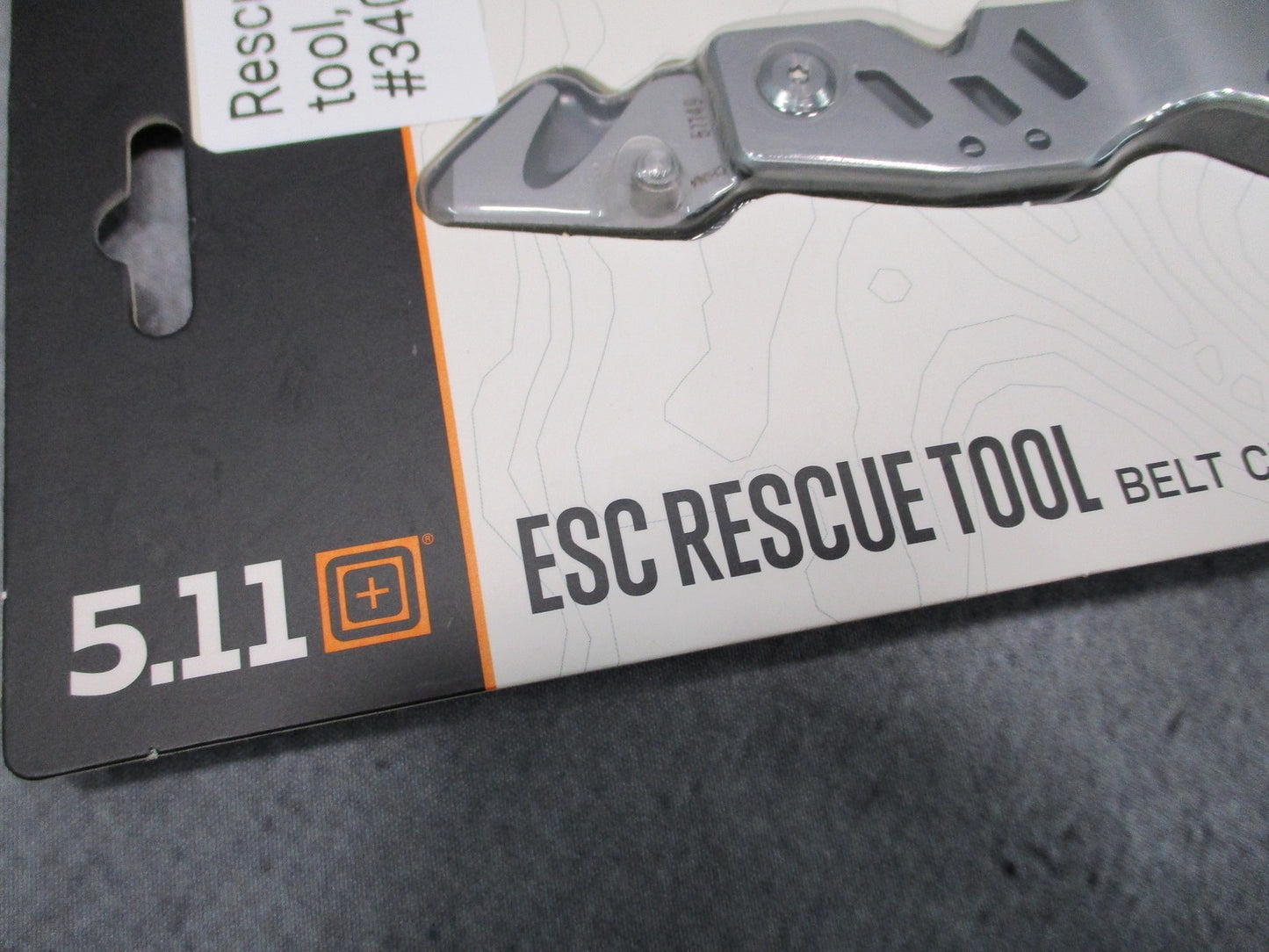 5.11 Tactical ESC Rescue Tool Belt Cutter Glass Breaker w/ Pocket Clip NEW
