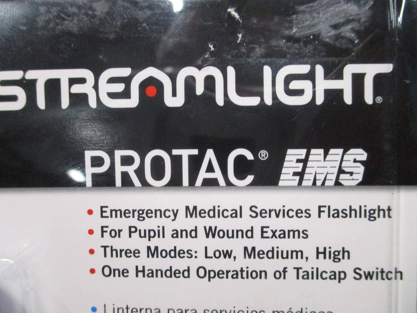 Streamlight Protac EMS Blue LED Flashlight w/ AA Battery - New