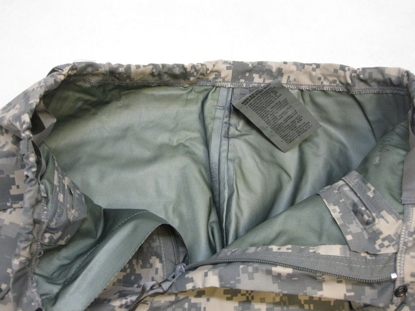 NEW ARMY ISSUE ACU DIGITAL GORE-TEX COLD/WET WEATHER TROUSER MEDIUM/LONG PANTS