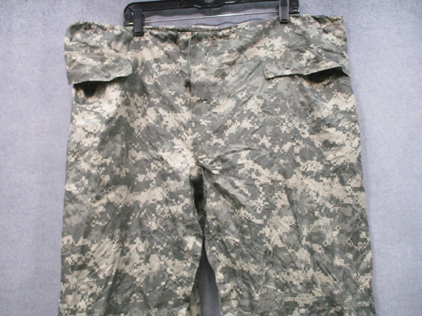 US Military Surplus Improved Rainsuit Trousers UCP Digital Camo Large Waterproof