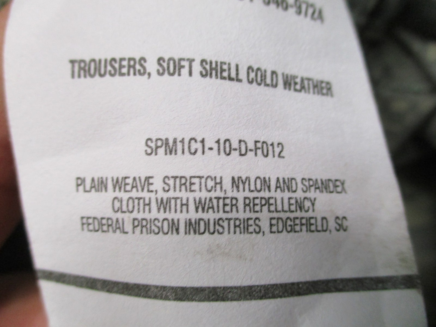 US Military Surplus Soft Shell Cold Weather Trouser UCP Digital Camo Medium Long