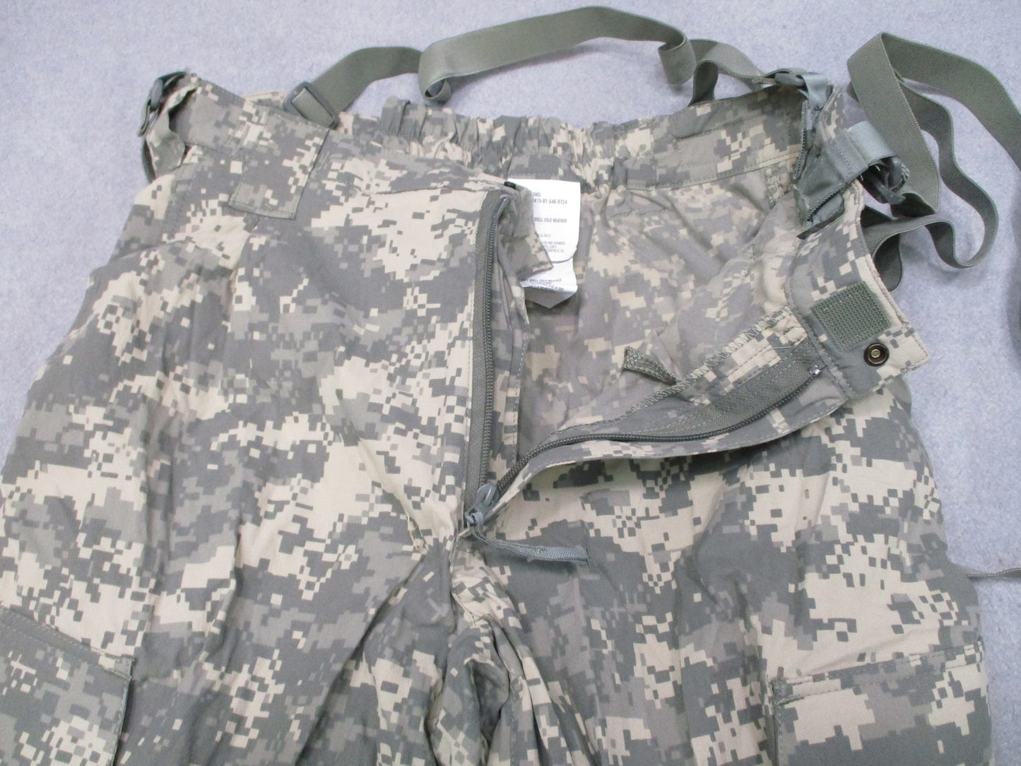US Military Surplus Soft Shell Cold Weather Trouser UCP Digital Camo Medium Long