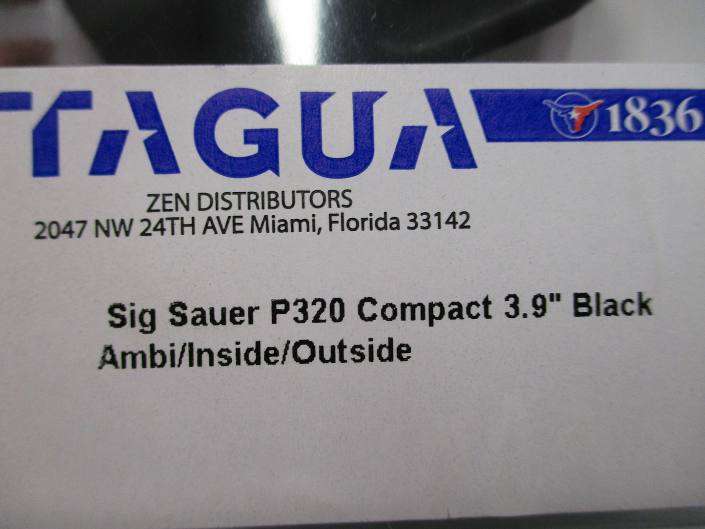 Tagua Gunleather Kydex Holster for Sig Sauer P320 Compact 3.9" Ambi IWB OWB New