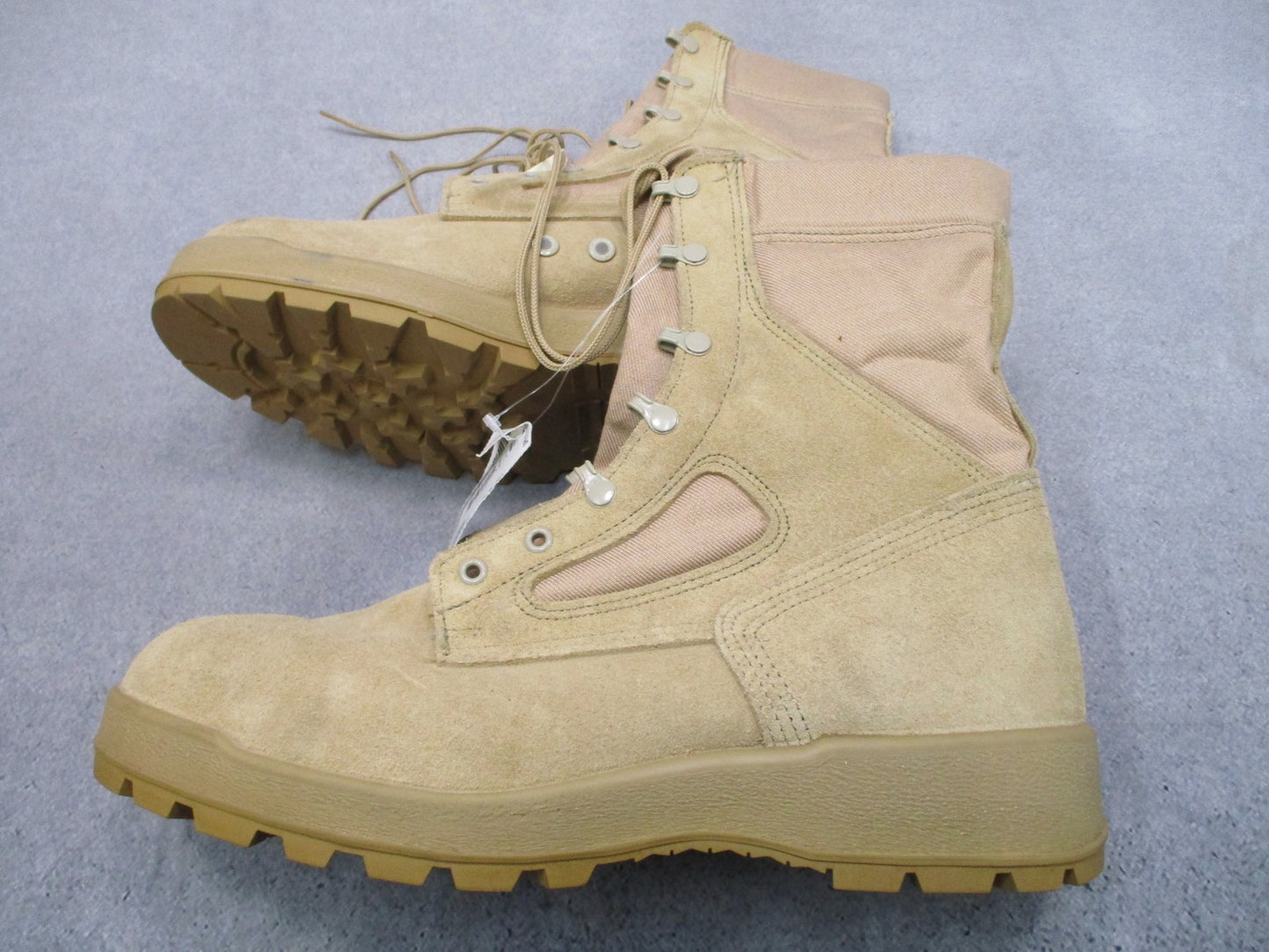 New McRae Footwear US Army Flight Combat Boots Hot Weather Flame Resistant 13 W