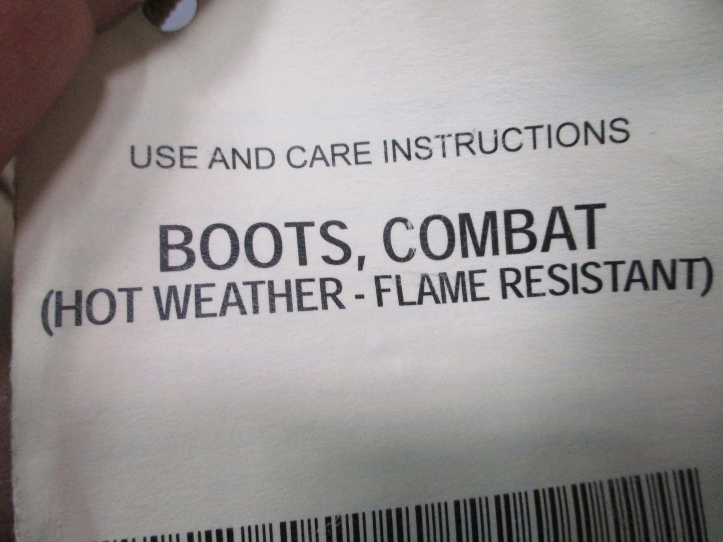 New McRae Footwear US Army Flight Combat Boots Hot Weather Flame Resistant 13 W