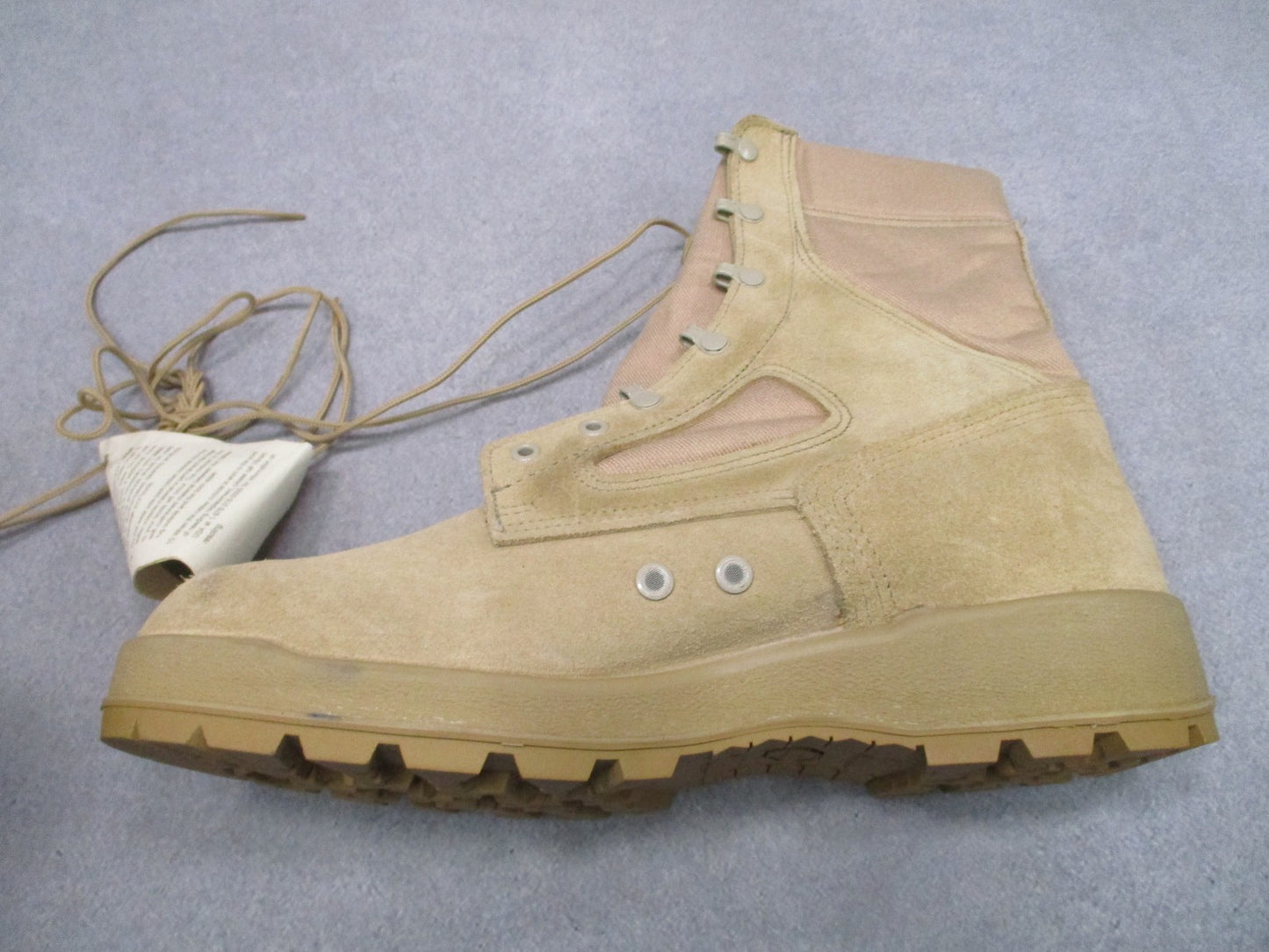 New McRae Footwear US Army Flight Combat Boots Hot Weather Flame Resistant 13 W
