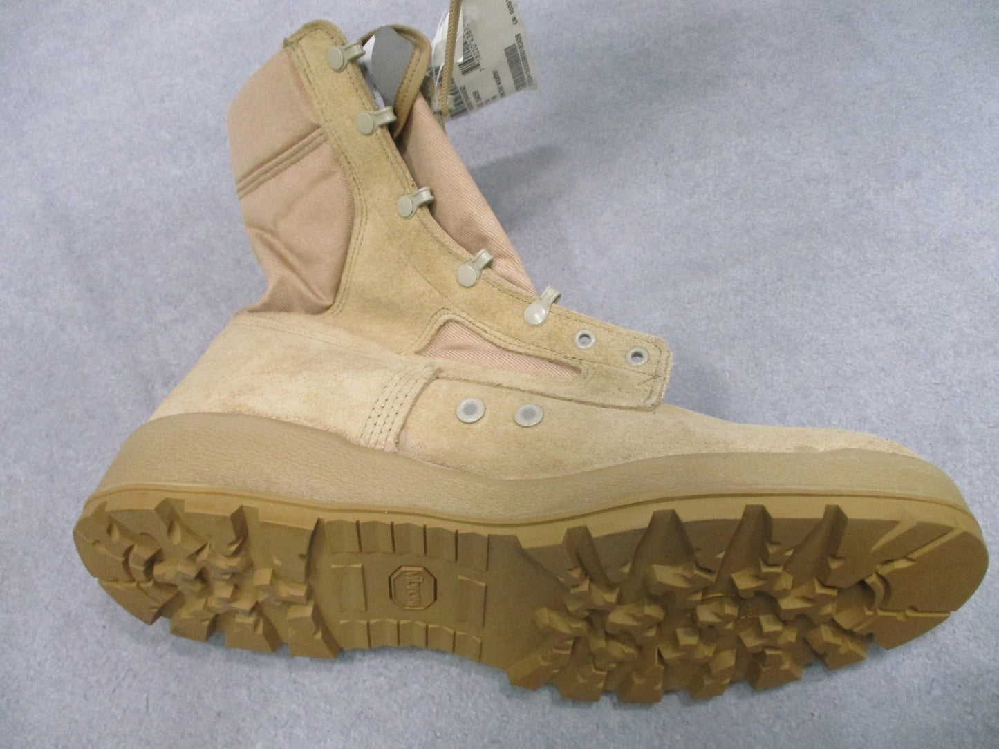 New McRae Footwear US Army Flight Combat Boots Hot Weather Flame Resistant 13 W
