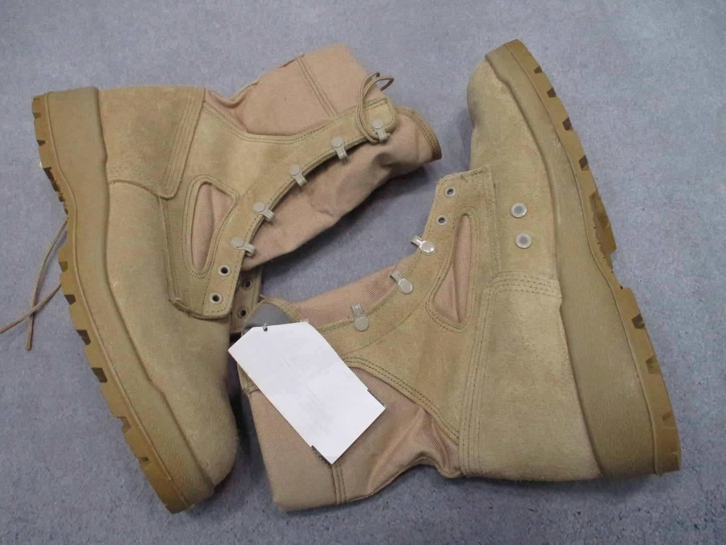 New McRae Footwear US Army Flight Combat Boots Hot Weather Flame Resistant 13 W