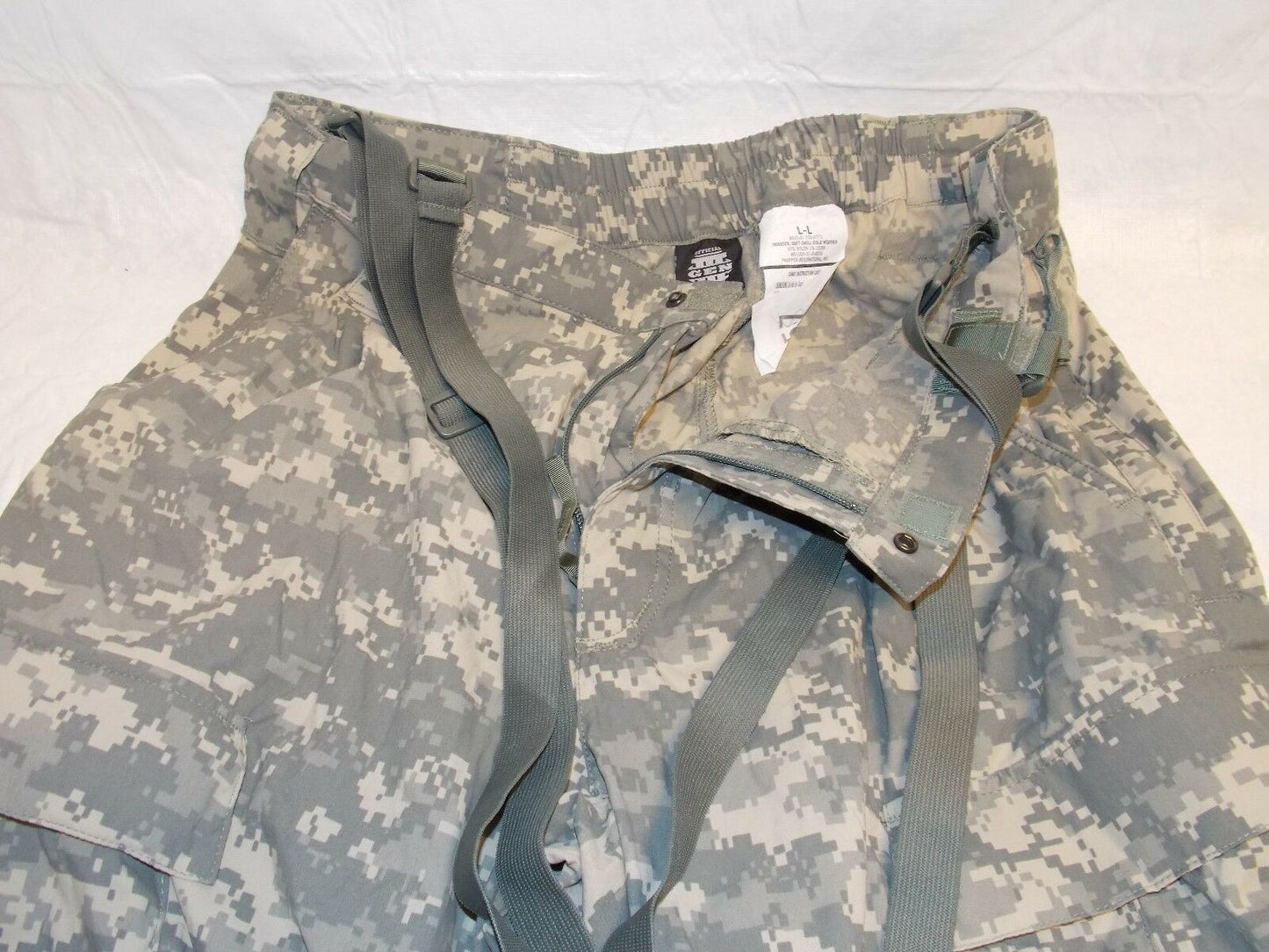 NWT Army ACU Digital Level 5 Soft Shell Trouser Cold Weather Pants X-Large