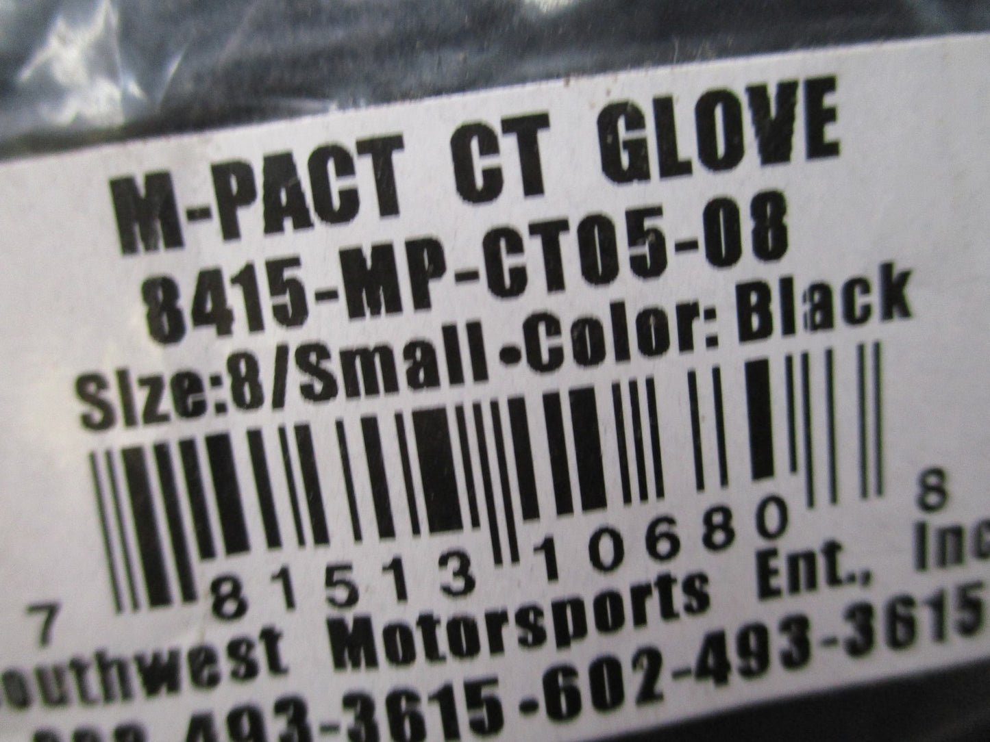 CamelBak Impact CT Tactical Gloves Black Size Small US Military Surplus New