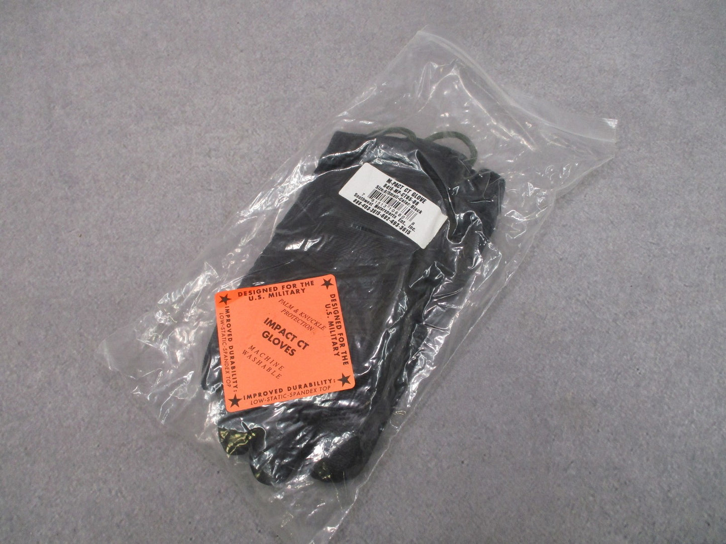 CamelBak Impact CT Tactical Gloves Black Size Small US Military Surplus New