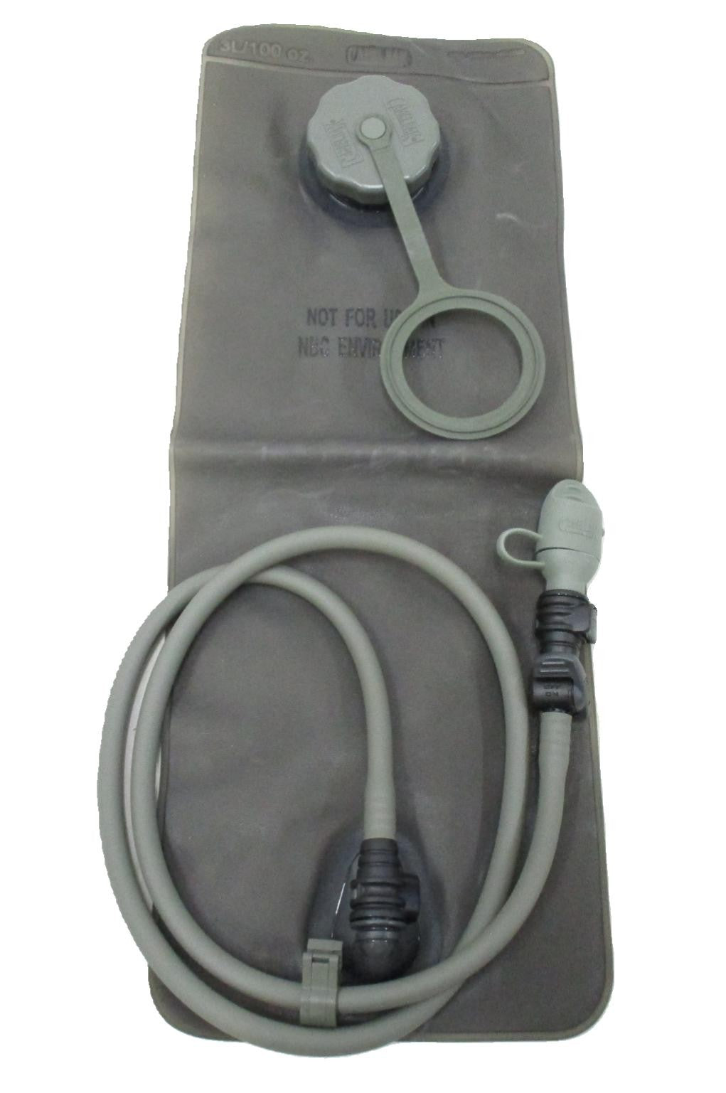 Genuine Army CamelBak Hydration Bladder 100oz Grey Reservoir New Condition