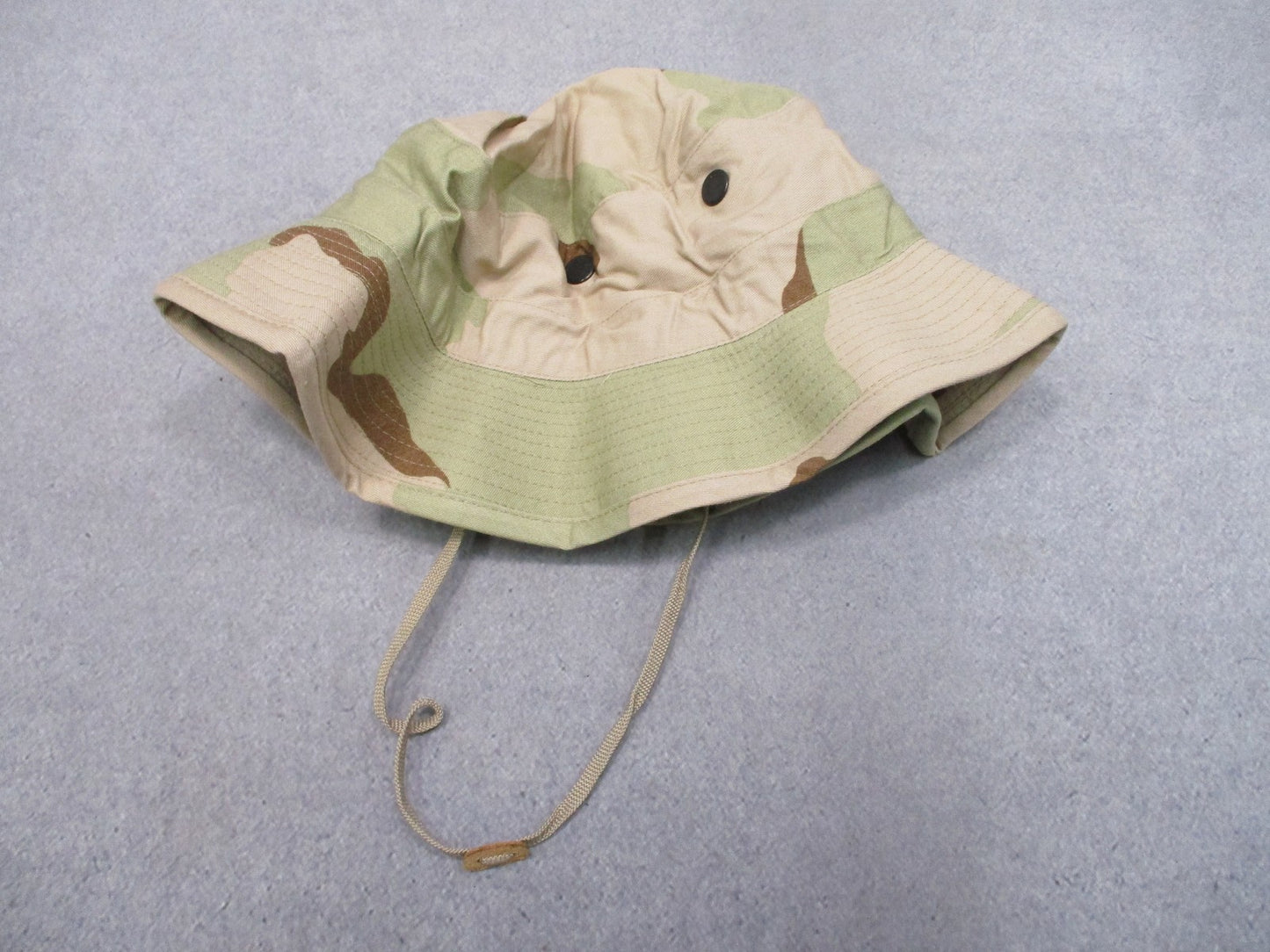US Military Issue Boonie Hat Desert Camo Sun Hat Size 7 1/2 Bernard Cap Co