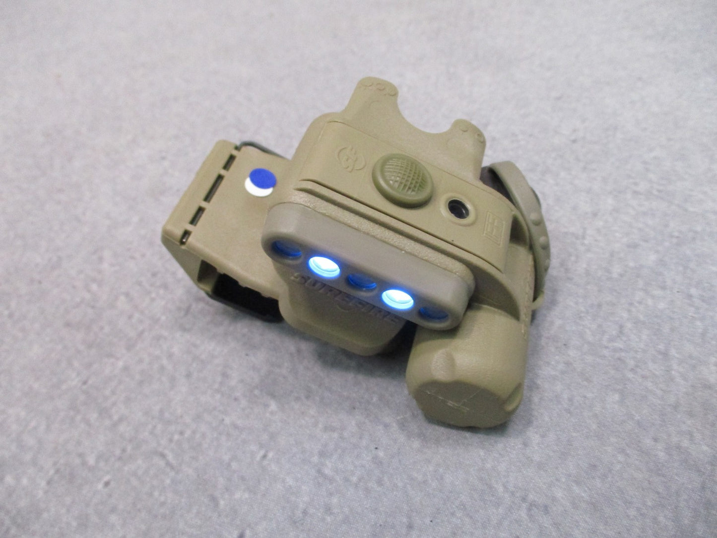 SureFire HL1-A-TN Helmet Light Tan White/IR LED Hands-Free Tactical Light