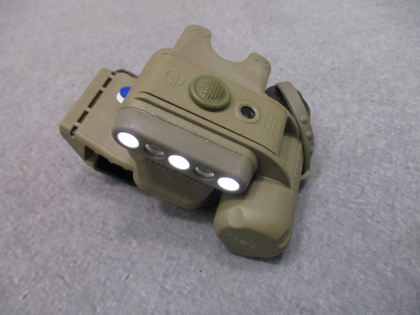 SureFire HL1-A-TN Helmet Light Tan White/IR LED Hands-Free Tactical Light