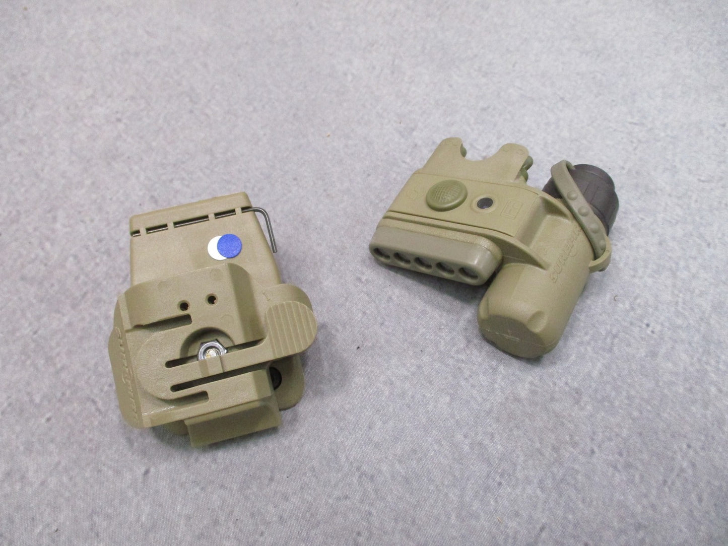 SureFire HL1-A-TN Helmet Light Tan White/IR LED Hands-Free Tactical Light