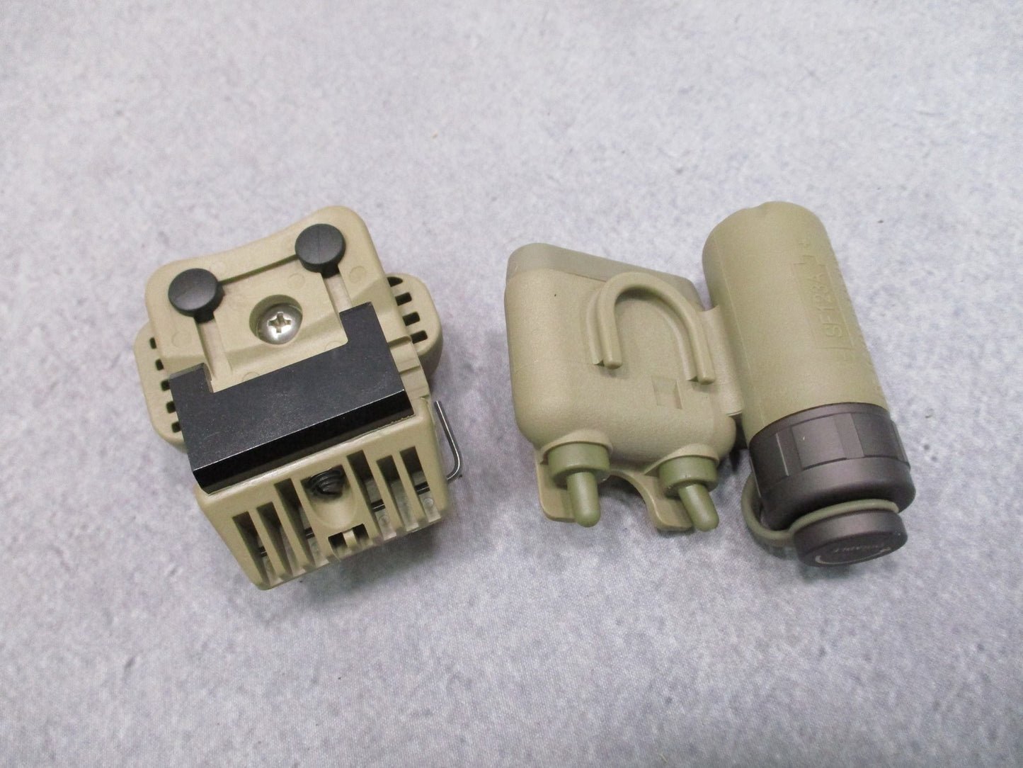 SureFire HL1-A-TN Helmet Light Tan White/IR LED Hands-Free Tactical Light